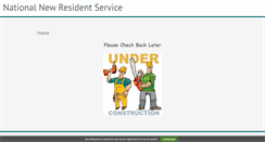 Desktop Screenshot of nationalnewresidentservice.com