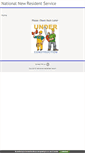 Mobile Screenshot of nationalnewresidentservice.com